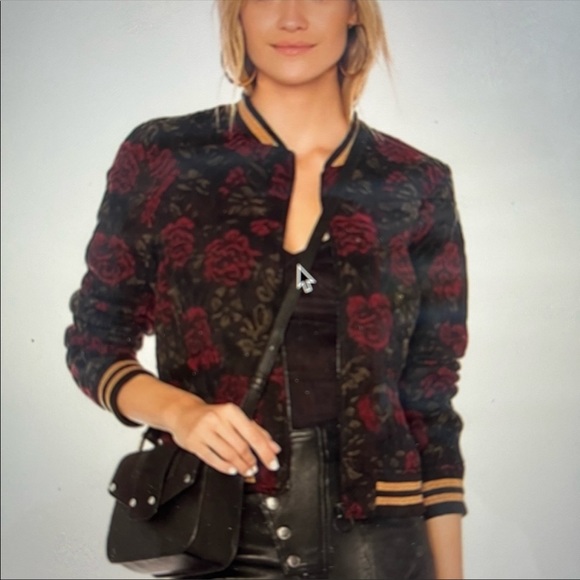 Sanctuary Rose Seduction Bomber Jacket - Picture 1 of 11